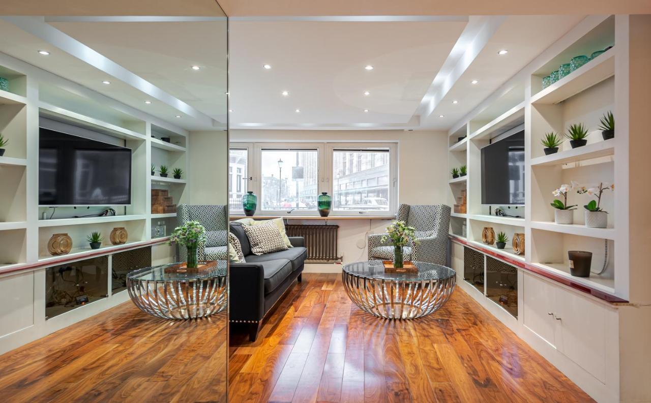 Elegant Ground Floor Apartment With Ac In Knightsbridge Steps Away From Harrods Londra Exterior foto